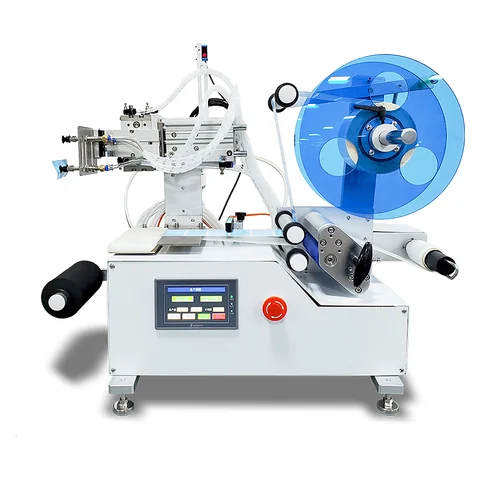 NBS semi-automatic flat surface labelling machine