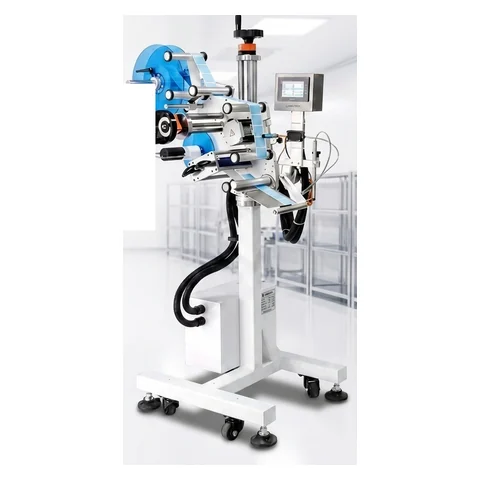 NBS automatic flat-surface labelling head on adjustable stand