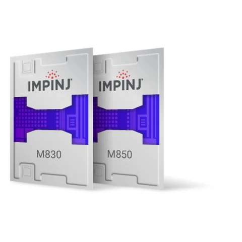 Impinj M830 and M850 RAIN RFID tag chips