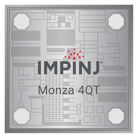 Impinj Monza 4QT RAIN RFID tag chip